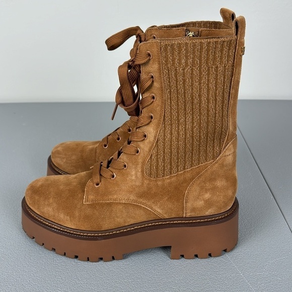 Sam Edelman Evina Lace Up Combat Boot. Size 8.5. - Picture 2 of 13